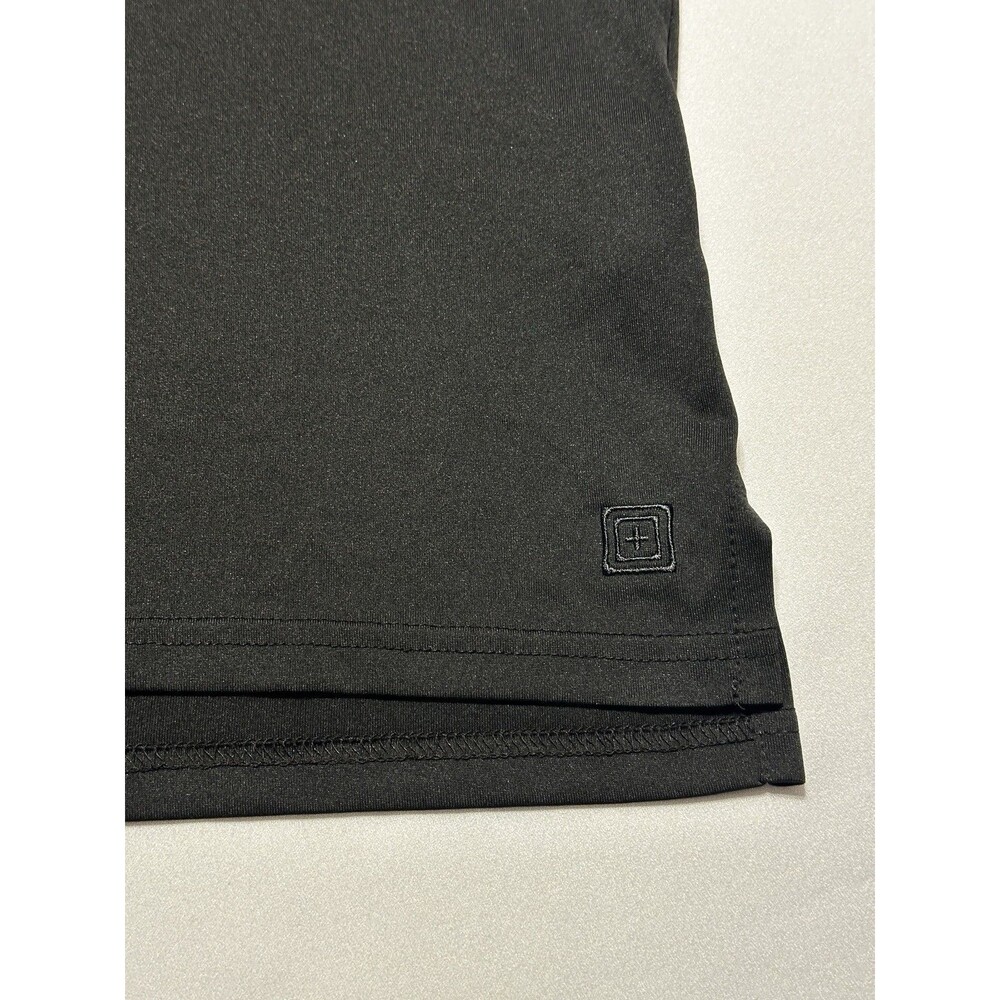 5.11 Tactical Polo Short Sleeve Shirt Black 41192 Mens Size Small Casual 5 11 - Picture 3 of 9